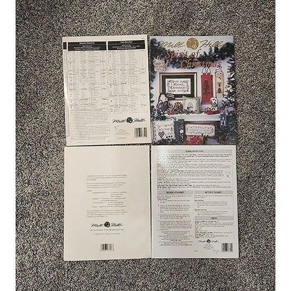 Mill Hill Counted Cross Stitch Christmas Pattern Books - Picture 2 of 6